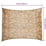  Kamuflažna mreža s torbom za pohranu 618 x 512 m boja pijeska | shoptok.hr