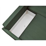 P & B KOTNA SEDEŽNA GARNITURA, rebrasti žamet zelena | Shoptok.si