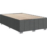  Boxspring krevet s madracem Tamnosiva 120 x 200 cm Tkanina | shoptok.hr