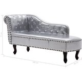  Chesterfield ležaljka srebrena | Eponuda.com