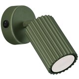  Stenska svetilka KARBON olivno zelena s stikalom, (21626734) | Shoptok.si