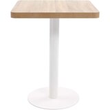 Bistro stol svjetlosmeđi 60 x 60 cm MDF | shoptok.hr