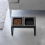 YAMAZAKI Keramičen komplet posod s podstavkom za hišne ljubljenčke Nooks – | Shoptok.si