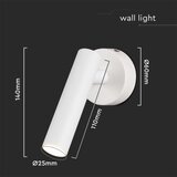  LED zidna reflektorska svetiljka/2W/230V 3000K bela | Eponuda.com
