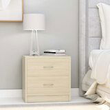 The Living Store Nočna omarica sonoma hrast 40x30x40 cm iverna plošča - Omarica Za Ob Posteljo, (21433584) | Shoptok.si