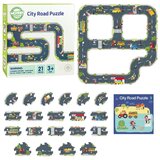 Woopie Green drvene puzzle cesta, 20 dijelova | shoptok.hr