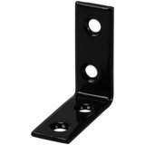 VORMANN Kutnik za stolice (25 x 15 x 25 mm, Čelik, Crna) | shoptok.hr