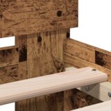 vidaXL Ram Kreveta od Starog Drva 90x190 cm - Izrađen od Inženjerskog Drva | shoptok.hr