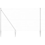 vidaXL evropska ograja z 7 konicami 1.6x10 m cinkano jeklo | Shoptok.si