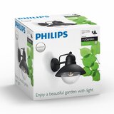 Philips rasveta hoverfly spoljašnja zidna svetiljka crna 1xmax60W 17237/30/PN | Eponuda.com