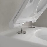 Villeroy Boch 4670T9R1 Universo Combi-Pack CeramicPlus TwistFlush viseča brezrobna WC školjka z WC desko s počasnim zapiranjem | Shoptok.si