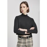 Urban Classics Ladies Interlock Short Turtleneck Crew Black Cene