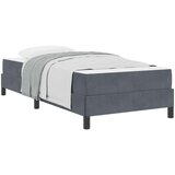  s opruga kutije Tamno siva 90 x 200 cm tkanina | shoptok.hr