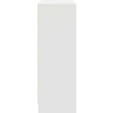  Komoda s predali in vrati, bela, 73x31x90 cm | Shoptok.si