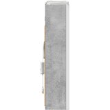  Kupaonski ormar s ogledalom Betonski sivi 33 x 11,5 x 50 cm | shoptok.hr