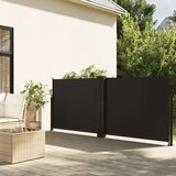 vidaXL Bočna tenda na uvlačenje crna 140 x 1200 cm | shoptok.hr