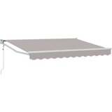  Električna retraktabilna tenda Svijetlo siva 3 5 x 2 m | shoptok.hr