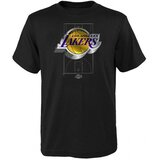Outerstuff majica Los Angeles Lakers, 3D Logo NBA JR, otroški, S, bela | Shoptok.si
