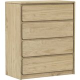 Furnova Predalnik SAUDA hrast 76,5x39x91 cm trdna borovina, (21950566) | Shoptok.si