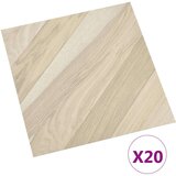  Samoljepljive podne obloge 20 kom PVC 1 86 m² bež prugaste | shoptok.hr