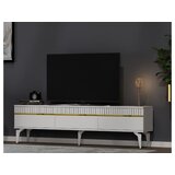 Hanah home tv polica defne white gold | ePonuda.com