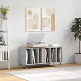 The Living Store omarica za gramofonske plošče betonsko siva 100x38x48 cm les - omarica za gramofonske plošče, (21434131) Cene