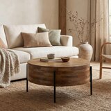 Livetastic KLUBSKA MIZA, 70/36/70 cm rjava | Shoptok.si