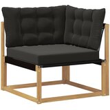  Set vanjskih sofa 7 kom. Bijela i crna | shoptok.hr