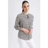 Defacto Crew Neck Regular Fit Long Sleeve Blouse | shoptok.hr