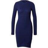 Trendyol Pletena obleka temno modra | Shoptok.si