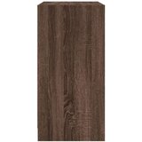  Bočni ormarić sa staklenim vratima boja hrasta 68x37x75 5 cm | shoptok.hr