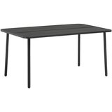  5-dijelni vrtni blagovaonski set čelični tamnosivi | shoptok.hr