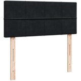  Otomanski krevet s madraca crni 120x190 cm baršunasti | shoptok.hr