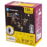 Aigostar spoljni led božićni niz 120xLED/6W/230V/8 funkcija 3x0,6m IP44 topla bela do | Eponuda.com