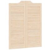  Vrata na rasklapanje 2 pcs Prirodna Masivna borovina - Prirodna 100 x 80 cm 2 | shoptok.hr