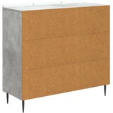  Kreveta Betonska siva 89 x 34,5 x 82 cm Konstruirano drvo | Eponuda.ba