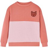  Dječja topla majica sa slaganjem boja ružičasta 116 | shoptok.hr