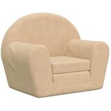 Maison Chic Otroški kavč - Otroški divan - Otroški sedež krem mehak pliš, (21729658) | Shoptok.si
