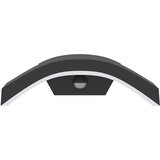  Vanjske LED zidne svjetiljke sa senzorima 2 kom crne aluminij | shoptok.hr