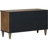 TV ormar s ladicama Smeđa 80 x 33 5 x 46 cm Čvrsto drvo manga | shoptok.hr