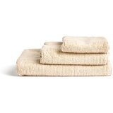 Kave Home Bež frotirna bombažna brisača 50x90 cm Olvira – | Shoptok.si