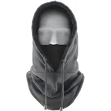 Zimska fleece balaklava s kapuljačom - Siva/Tip2 KP37735