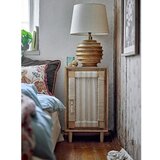 Bloomingville Namizna svetilka v temni naravni barvi s tekstilnim senčilom (višina 54 cm) Svale – | Shoptok.si