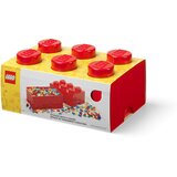 Lego kutija za odlaganje (6): Crvena | Eponuda.com