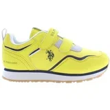US POLO BEST PRICE YELLOW KIDS SPORT SHOES