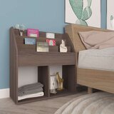 vidaXL Stalak za dječje časopise sivi i hrast 71x30x78,5 cm od iverice | shoptok.hr