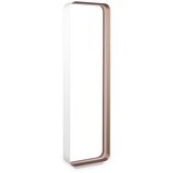 CINQUE Bijela LED stojeća svjetiljka s metalnim sjenilom (visina 109 cm) Cizione – Cijene