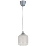 Brilagi LED luster na kablu RETRO GLASS 1xE27/60W/230V Ø 14 cm srebrna/bela | Eponuda.com