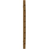  Zidno uzglavlje boja meda 106x3x63 cm masivna borovina | shoptok.hr