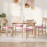  Jastučići za sjedenje 4 pcs Ružičasta 40 x 40 x 3 cm tkanina | shoptok.hr